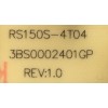 FUENTE DE PODER / RCA RE46HQ1350 / RS150S-4T04 / 3BS0002401GP / REV:1.0 / PANEL LK520D3HB18-QYE / MODELO LED52B45RQ